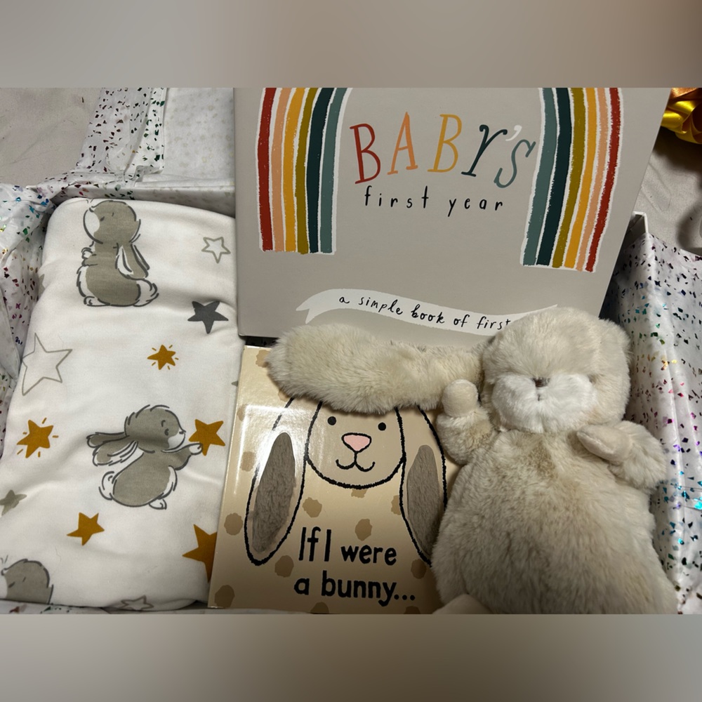 Bunny Themed Baby Gift Set